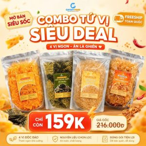 COMBO TỨ VỊ SIÊU DEAL