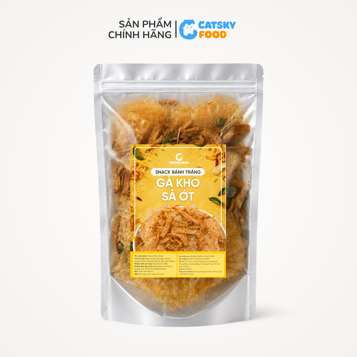 BÁNH TRÁNG GÀ KHO SẢ ỚT
